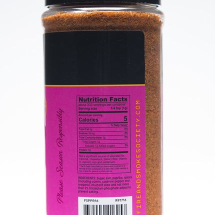 Fire&Smoke Pork Perfect Spice Rub 10.7 oz