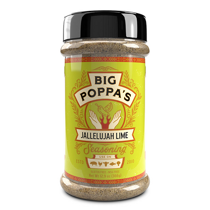 Big Poppa's Jallelujah Lime Seasoning 12.9 oz