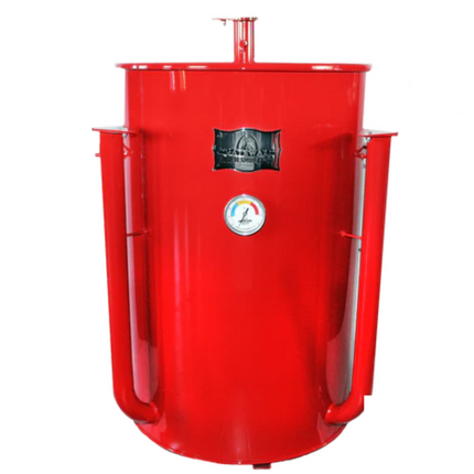 Gateway Drum Smoker - 55 Gallon Matte Red No Plate