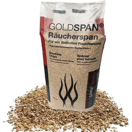 Goldspan Beech Smoking Chips Medium 15 kilos