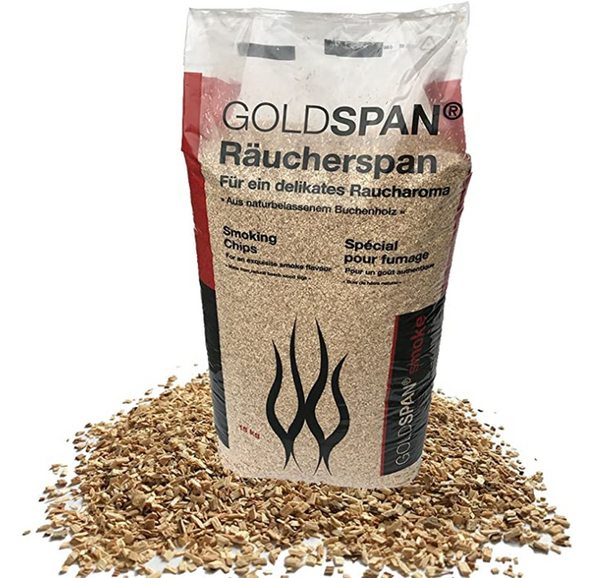 Goldspan Beuken Rookchips Medium 15 kilo