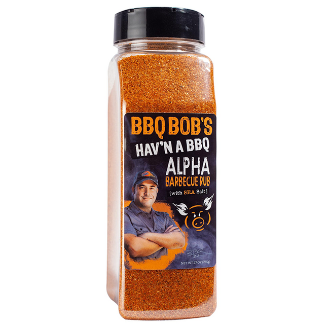 BBQ Bob's Hav'n a BBQ Alpha Rub 28oz