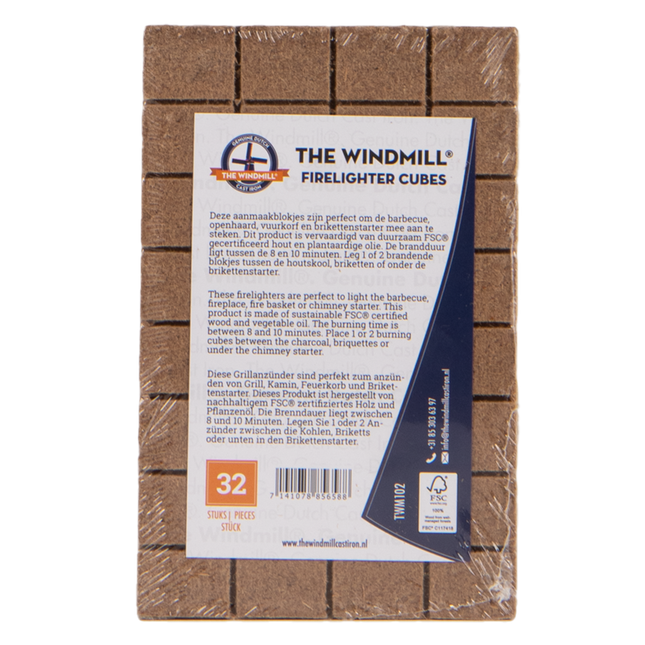 The Windmill Firelighters 32 pieces