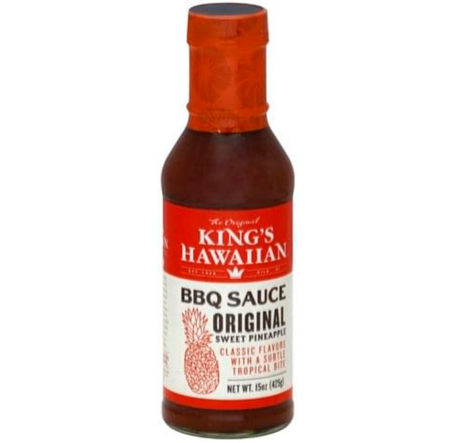 Kings Hawaiian Original BBQ Sauce 15oz