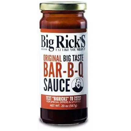 Big Rick's Original BBQ Sauce 20oz