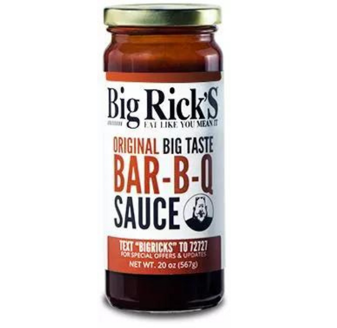 Big Rick's Original BBQ Sauce 20oz