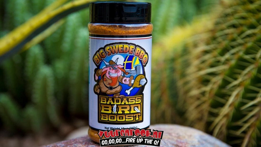 Big Swede BBQ 'Badass Bird Boost' BBQ Rub 12oz