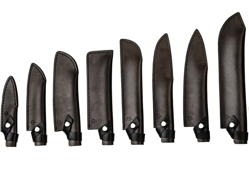 Leather Forged Leren Hoes Uitbeenmes