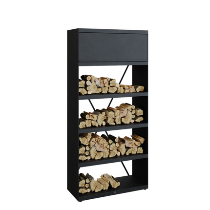 OFYR Wood Storage Black 100