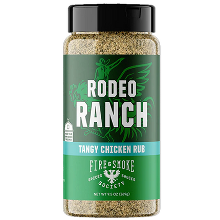 Fire&Smoke Rodeo Ranch Tangy Chicken Rub 9.5 oz