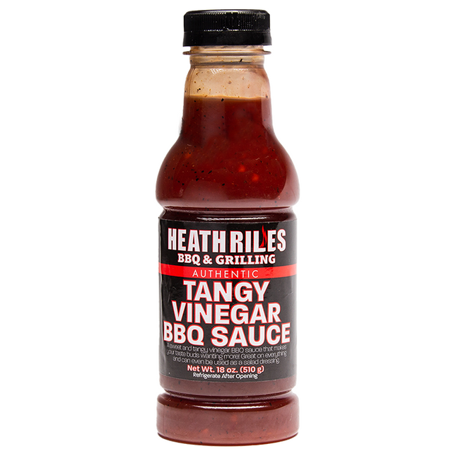 Heath Riles BBQ Tangy Vinegar Sauce 18 oz