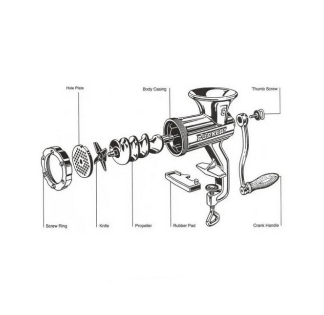 Porkert no22 Crank / Zwengel