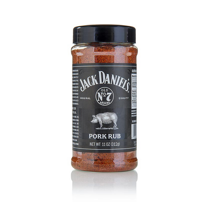 Jack Daniels Schweinefleisch Rub 11oz