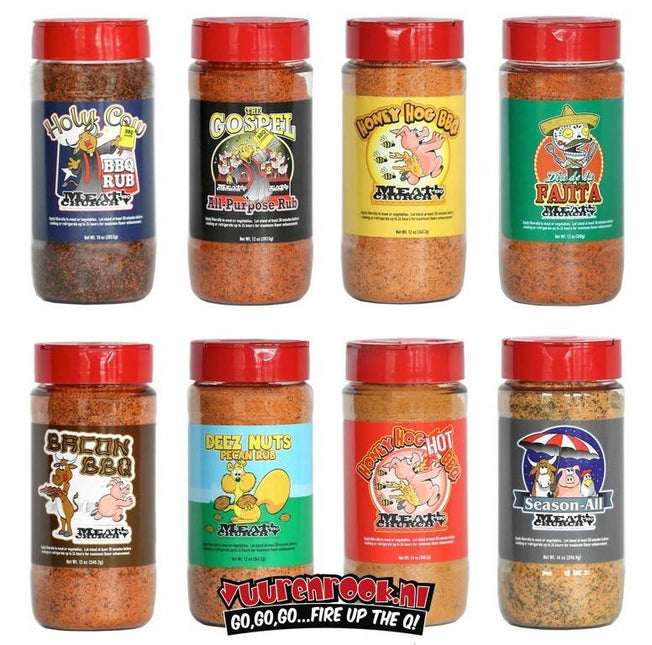 Meat Church Deez Nuts Honey Pecan BBQ Rub 14oz