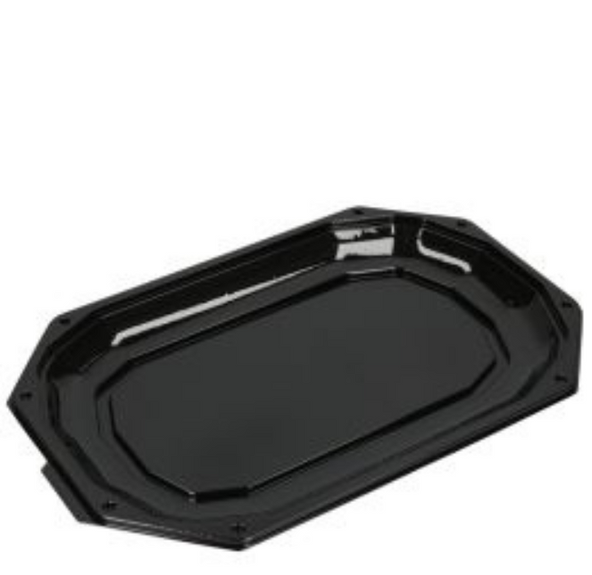 Black catering tray 46x30cm