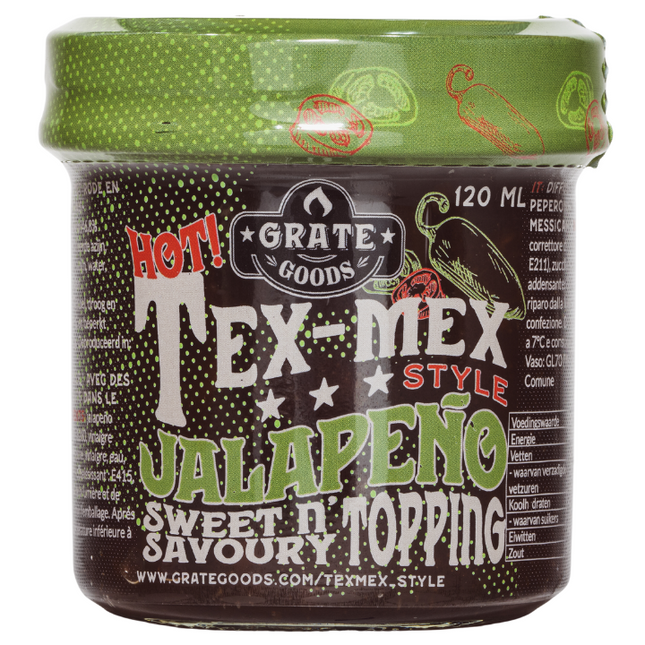 Grate Goods Tex-Mex Style Jalapeno Topping 120 ml