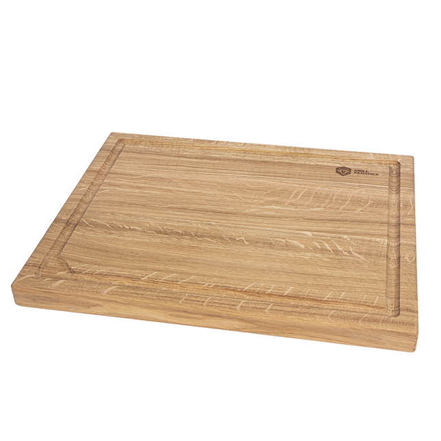 Grill Fanatics Cutting Board Oak 50 x 40 x 3 cm