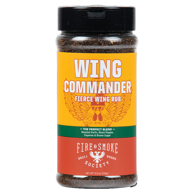 Fire&Smoke Wing Commander Fierce Wing Rub 12 oz