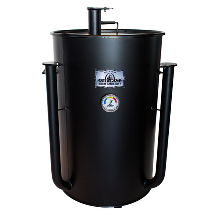 Gateway Drum Smoker - 55 Gallon Matte Black No Plate