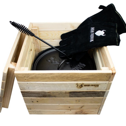 Valhal Outdoor-Aufbewahrungsbox aus Holz