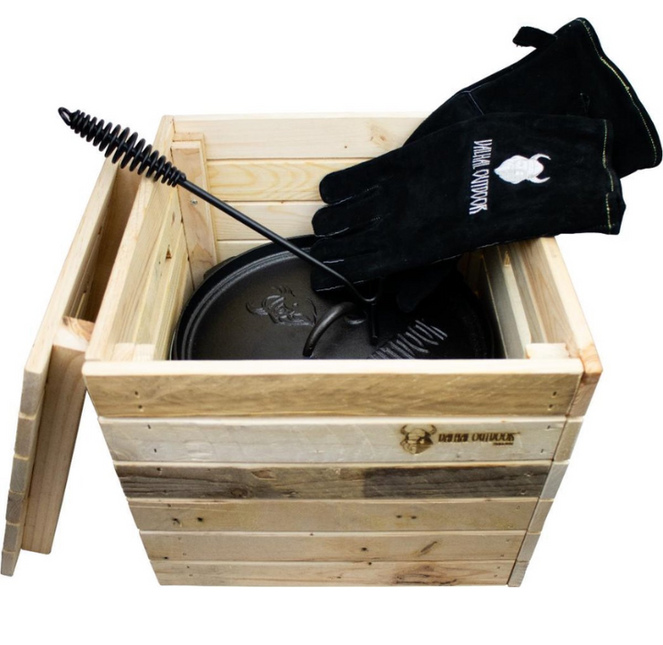 Valhal Outdoor-Aufbewahrungsbox aus Holz