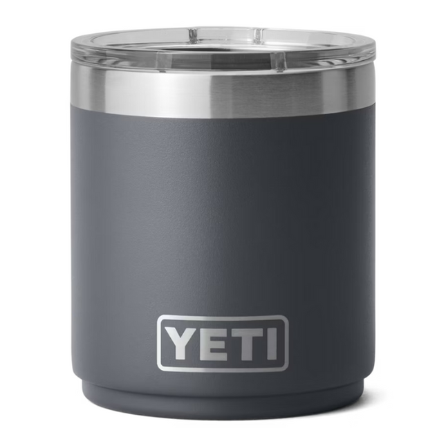 Yeti Rambler Lowball 10 oz Rambler Charcoal