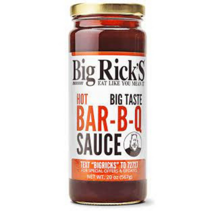 Big Rick's Hot BBQ Sauce 20oz