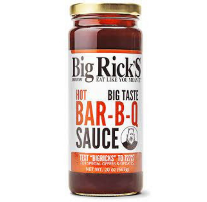 Big Rick's Hot BBQ Sauce 20oz