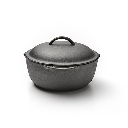 Barebones Cast Iron Dutch Oven Casserole 8 quarts