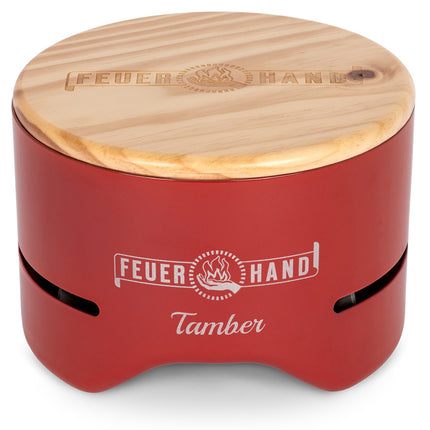 Feuerhand Tamber Tafel Grill Robijn Rood