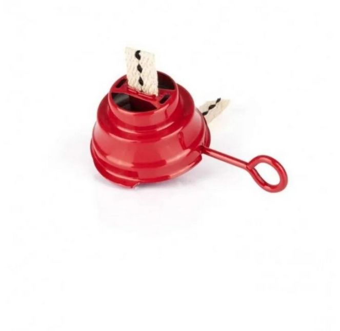 Colored Burner with Pit Feuerhand 276 Red