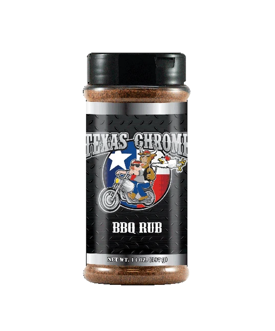 Texas Chrome BBQ Rub 11.8 oz