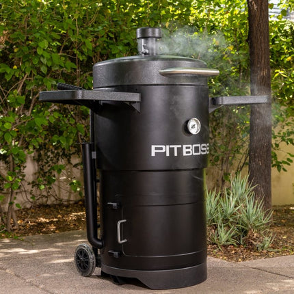 Pit Boss Champion Barrel Charcoal Smoker