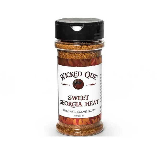 Wicked Que Sweet Georgia Heat BBQ Rub 4.5oz