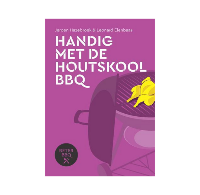 Handig met de houtskool-BBQ