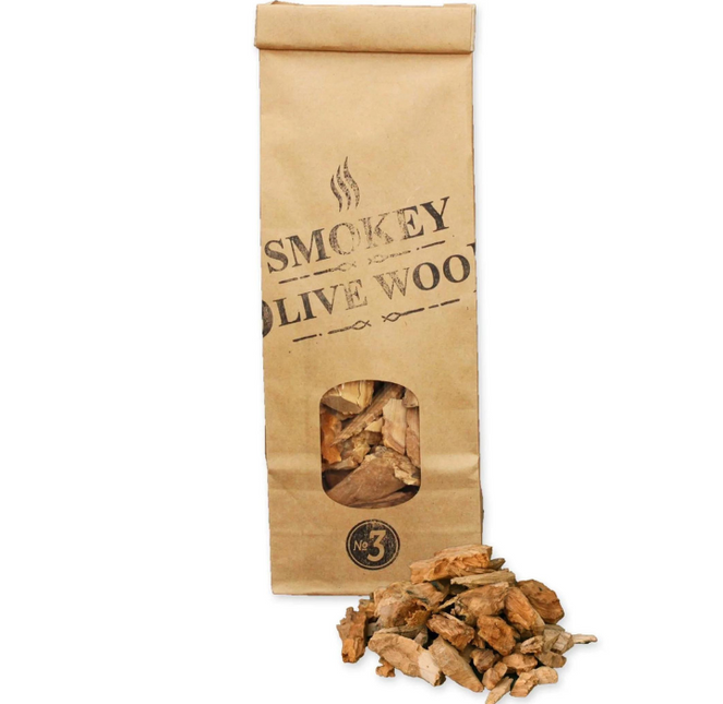 Smokey Olive Wood Olive Smoking Chips 500 ML