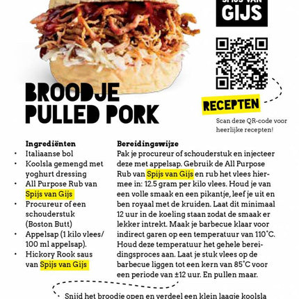 Spijs van Gijs All Purpose Rub 125 gram