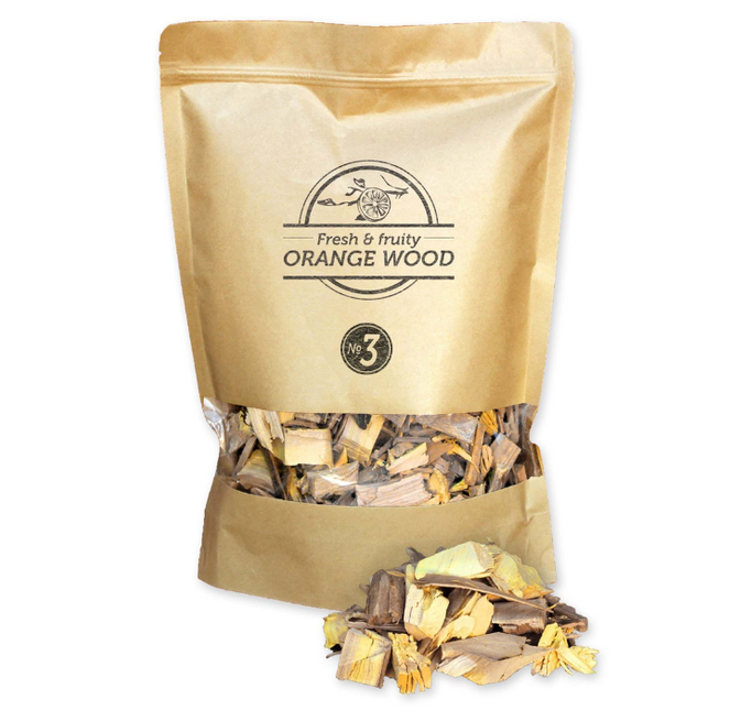 Smokey Olive Wood Orange Smoker Chips 1.7 Liter