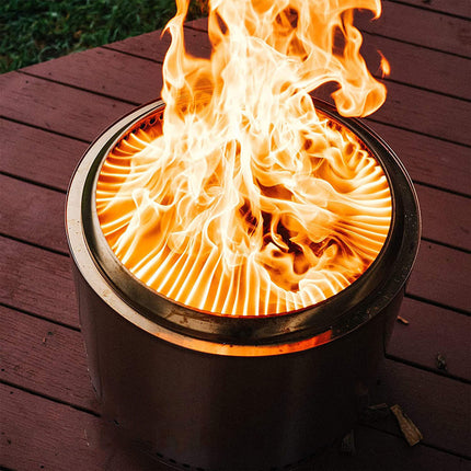 HerQs Smokeless FirePit Blaze