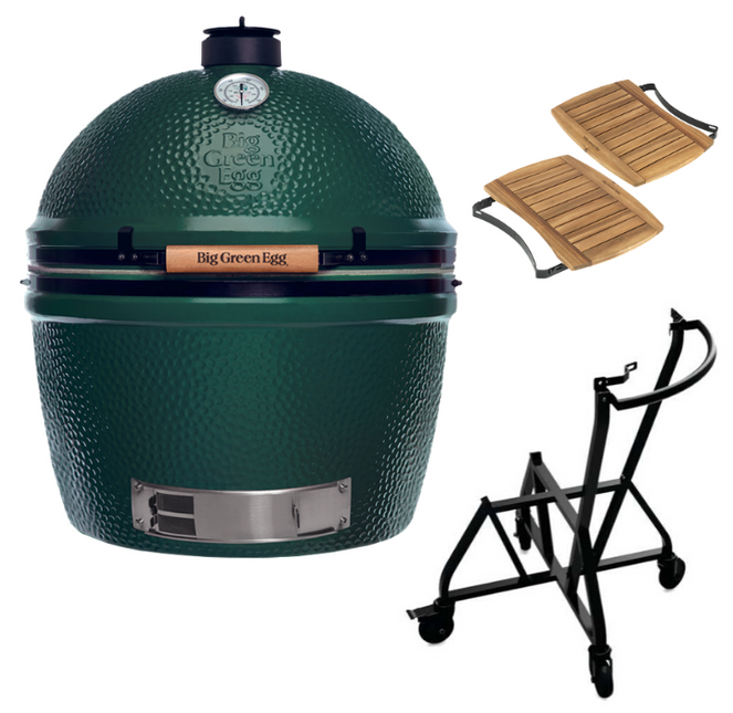 Big Green Egg XLarge + Integgrated Nest + Handler + Mates