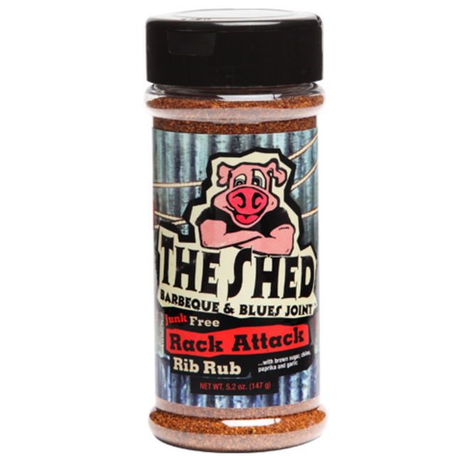 The Shedd BBQ Rack Attack Rib Rub 5.2oz