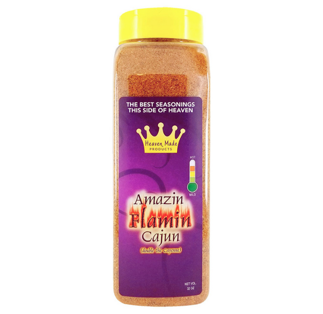 Heaven Made Amazin Flamin Cajun Seasoning 8oz