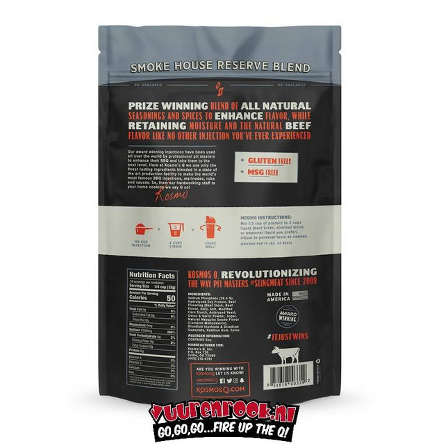 Kosmos Smoke House Reserve Blend Brisket Brine Injection 16oz