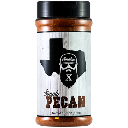 Smokin X Simply Pecan Rub 13.1 oz