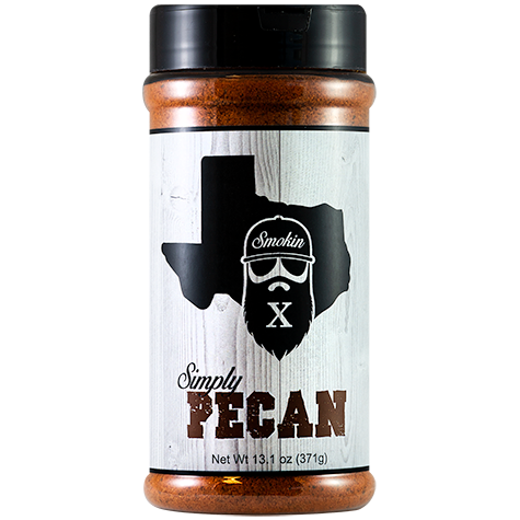 Smokin X Simply Pecan Rub 13.1 oz