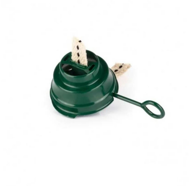 Colored Burner with Pit Feuerhand 276 Green