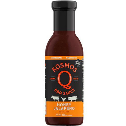 Kosmos Honig-Jalapeño-BBQ-Sauce 15,5 Unzen