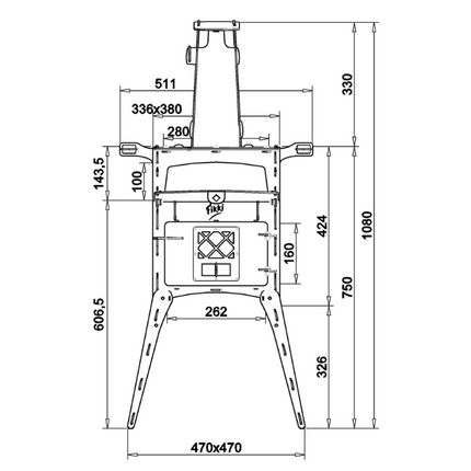 Fikki Outdoor Oven Compact