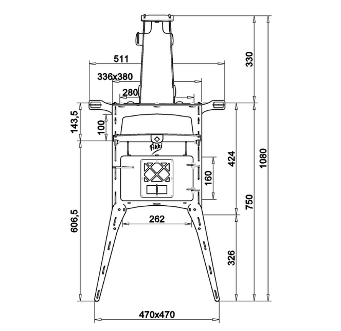 Fikki Outdoor Oven Compact