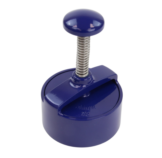 Aluminum Hamburger Press Blue Ø100mm